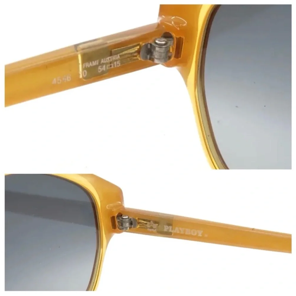 1980’s Playboy‎ Optyl Iconic Sunglasses,  Model 4546 70, Made in Austria